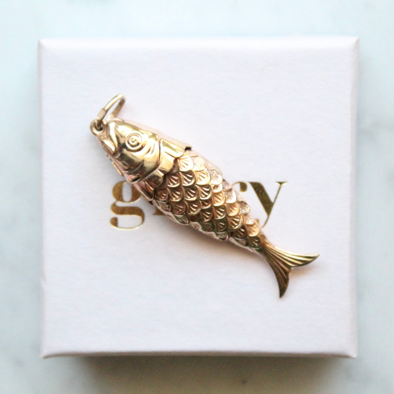 Huge Moving Fish Charm