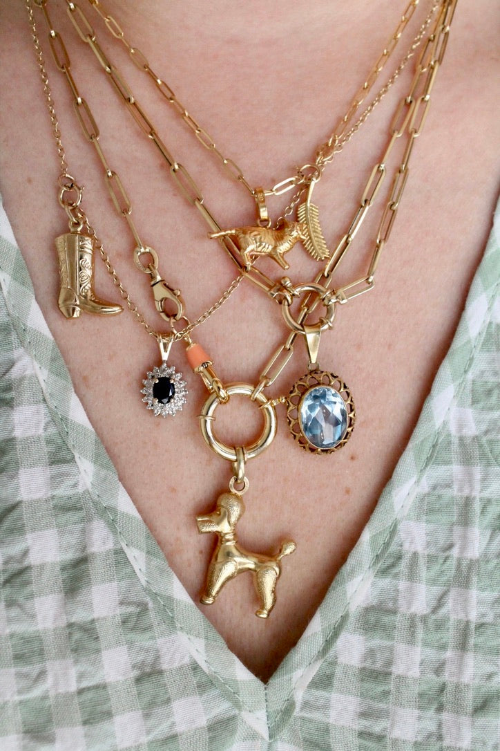 Enamel Swivel Clasp