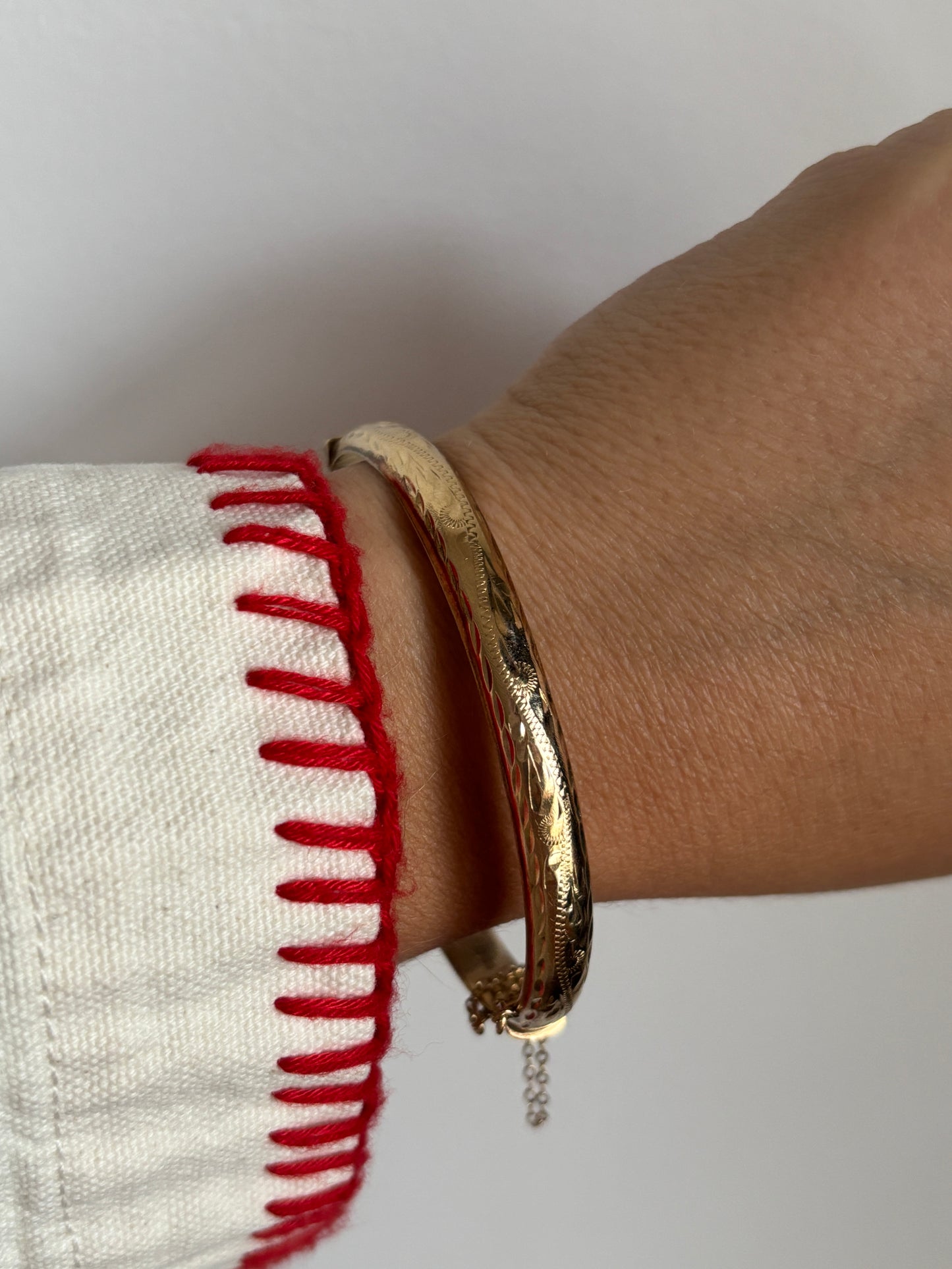 Engraved Bangle