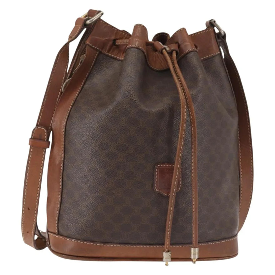 Celine Macadam Bucket Shoulder Bag