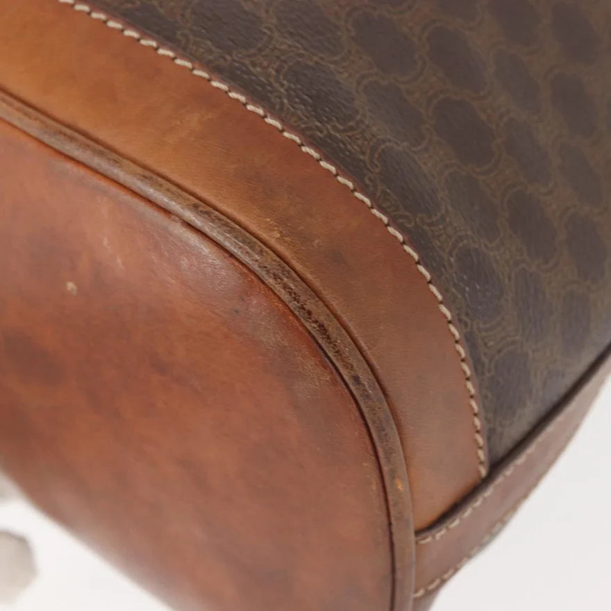 Celine Macadam Bucket Shoulder Bag