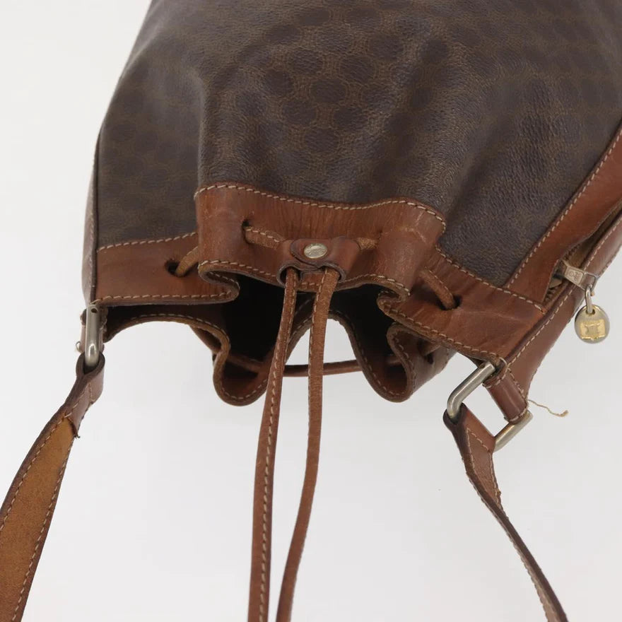 Celine Macadam Bucket Shoulder Bag