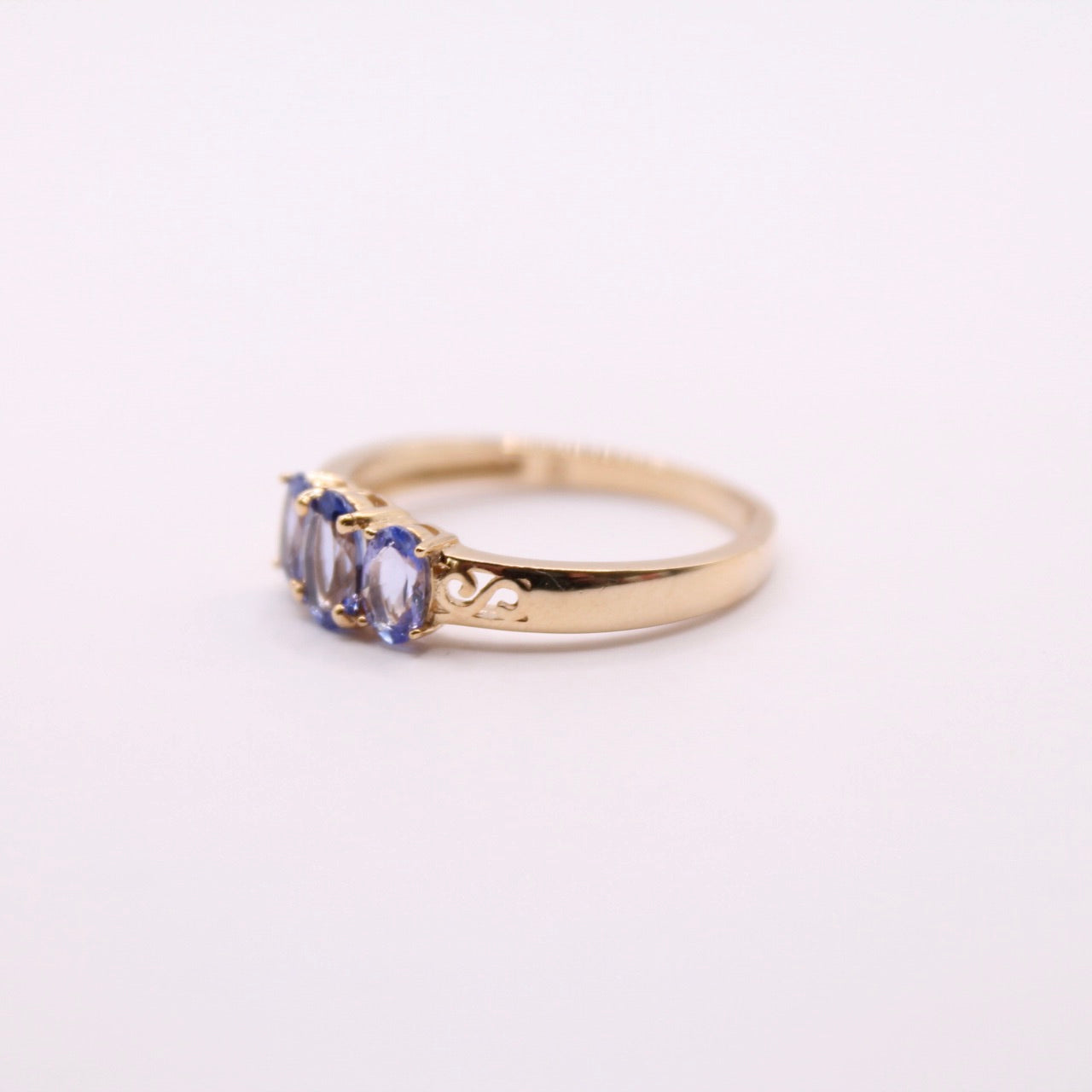 Tanzanite Trilogy Ring
