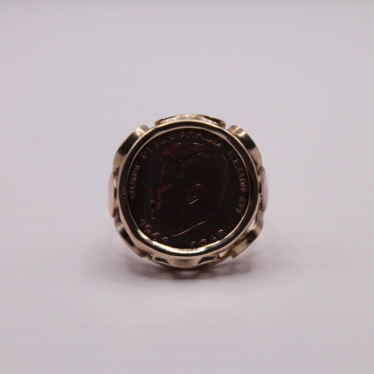 John F Kennedy Coin Ring