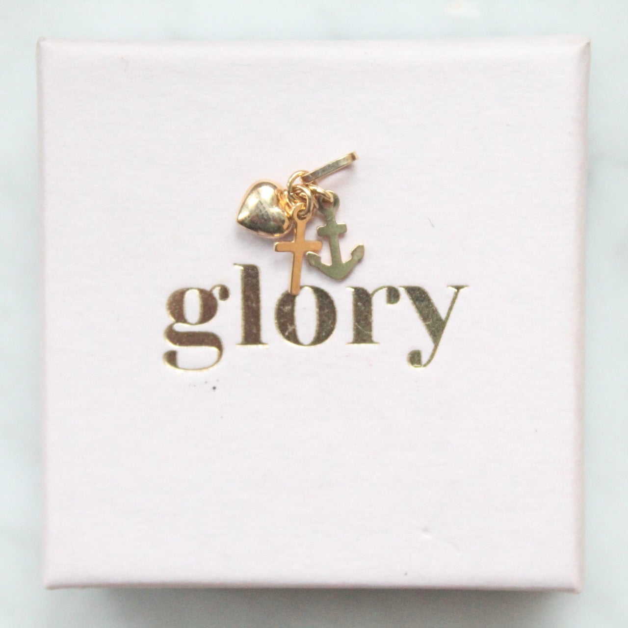Tiny Faith, Hope, Love Charm