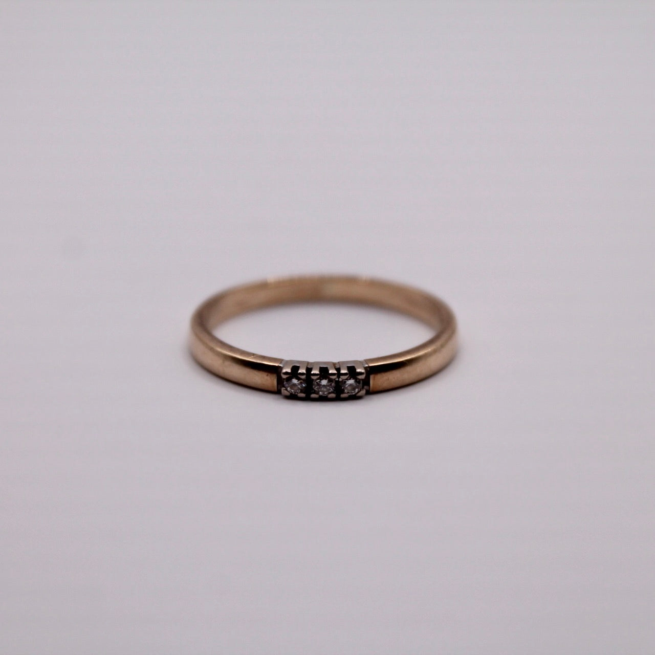 Diamond Trilogy Ring