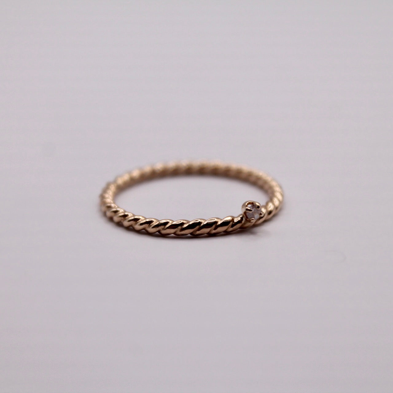 Diamond Twist Ring