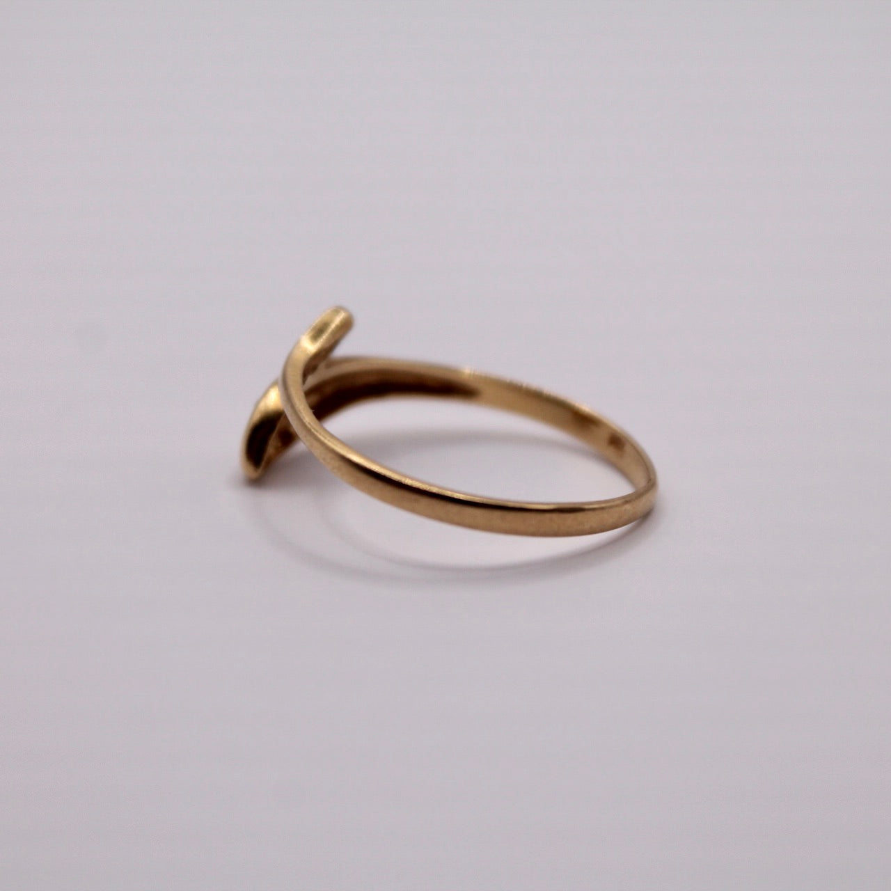 Ruby Eyed Snake Ring