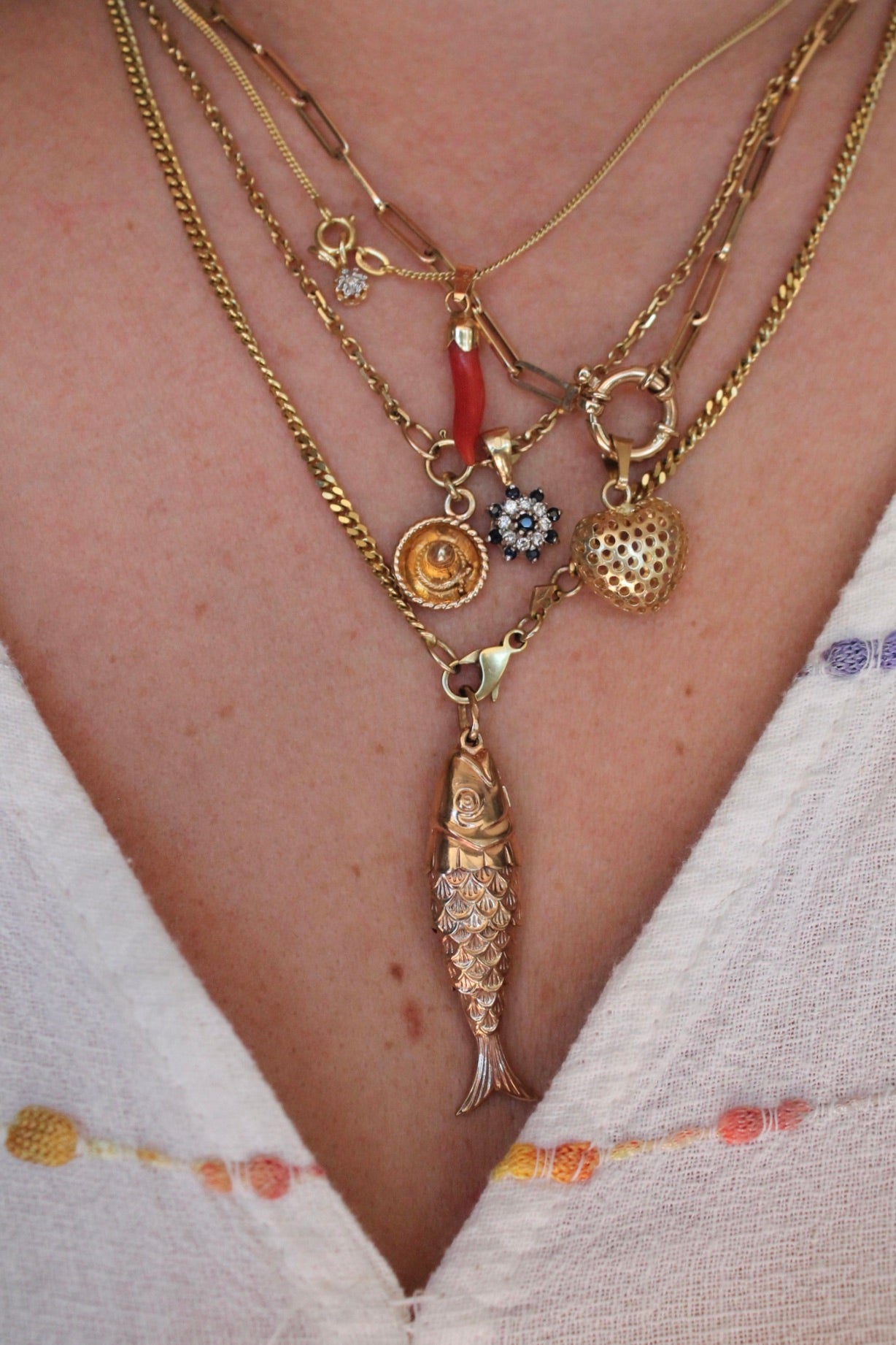 Huge Moving Fish Charm