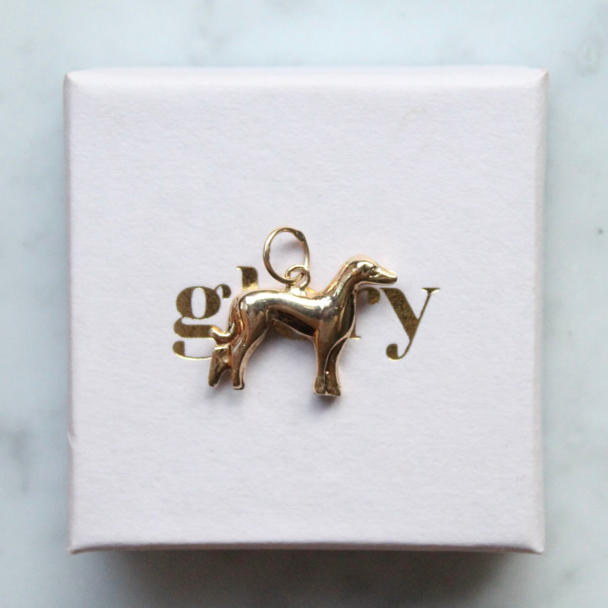 Greyhound Charm