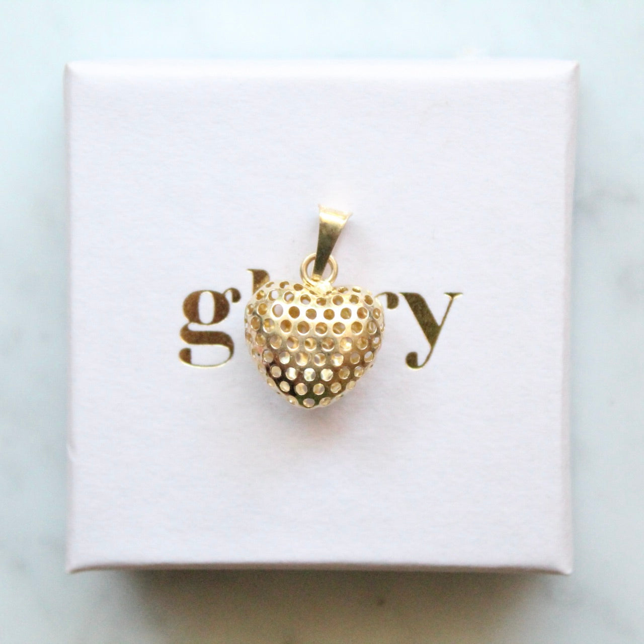 Puffy Heart Charm