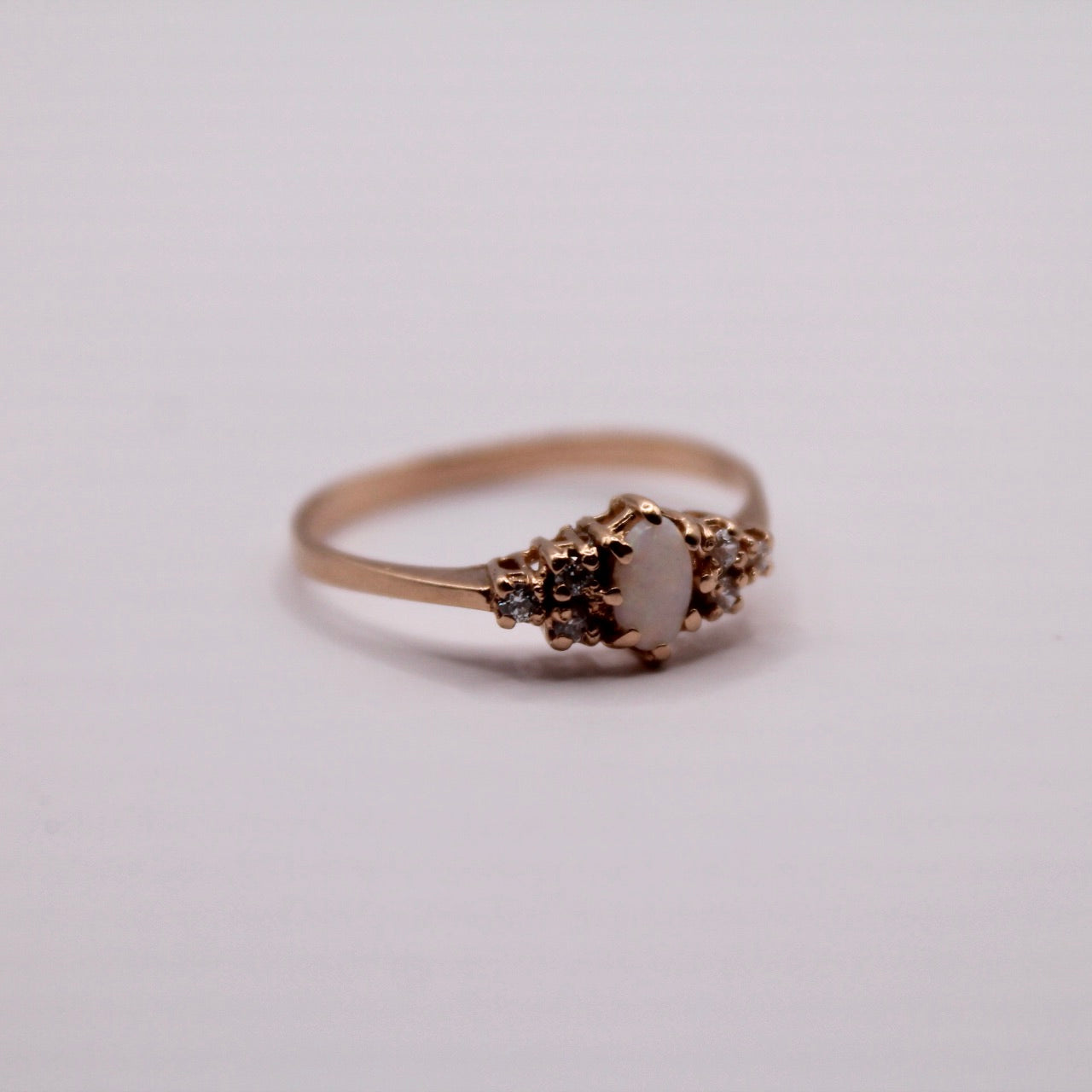 Opal Cluster Ring