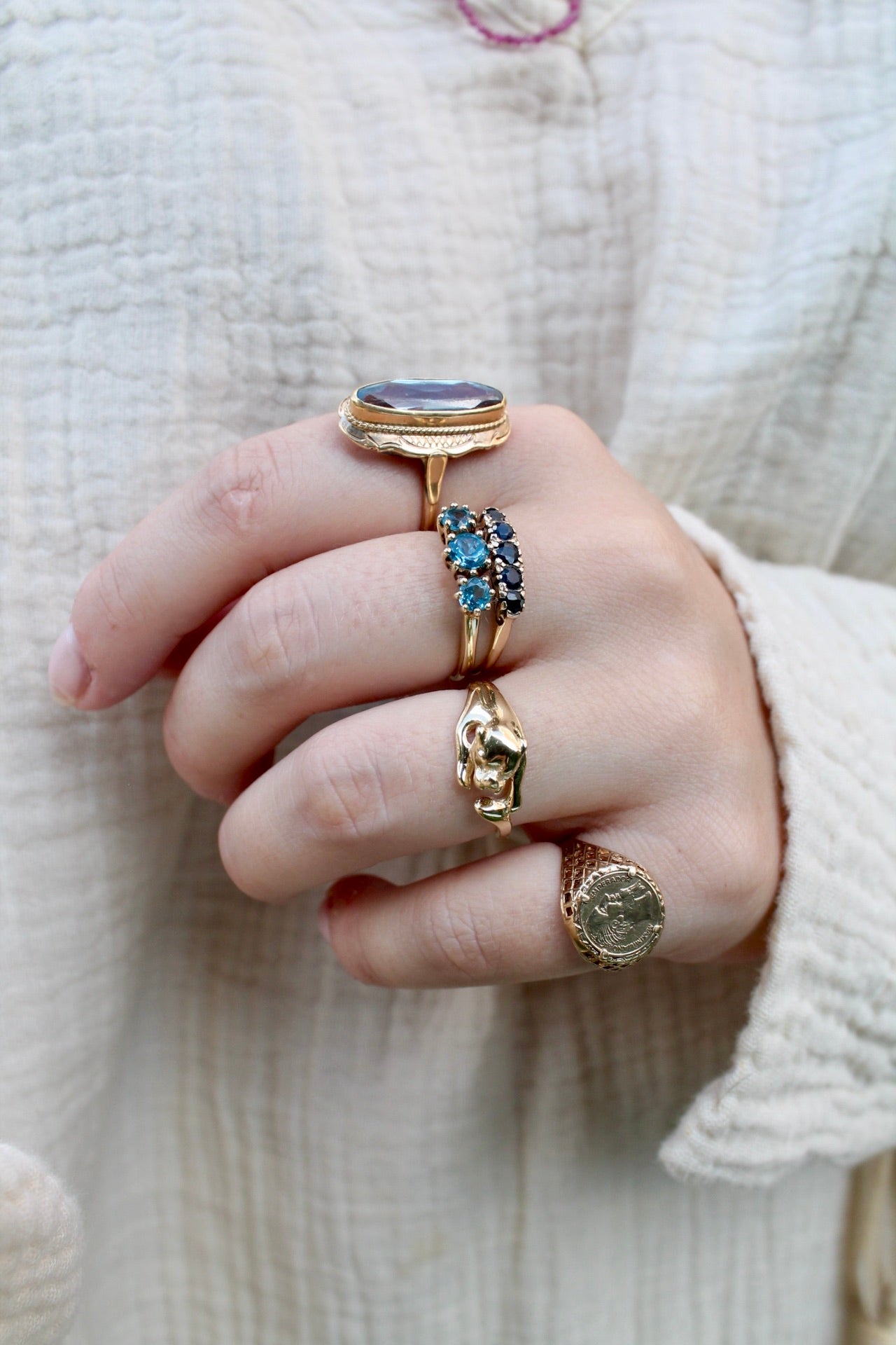 Peso Coin Ring