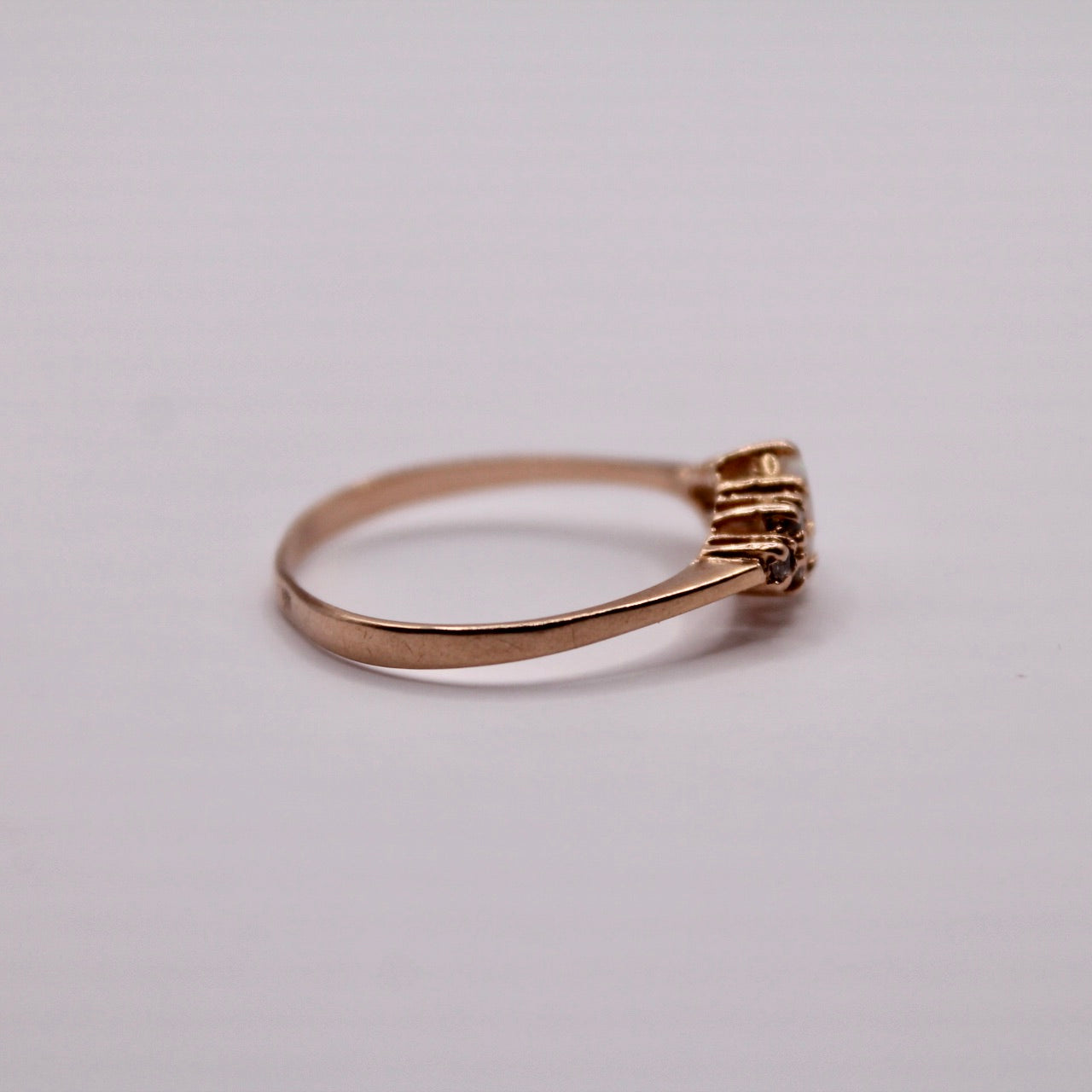 Opal Cluster Ring