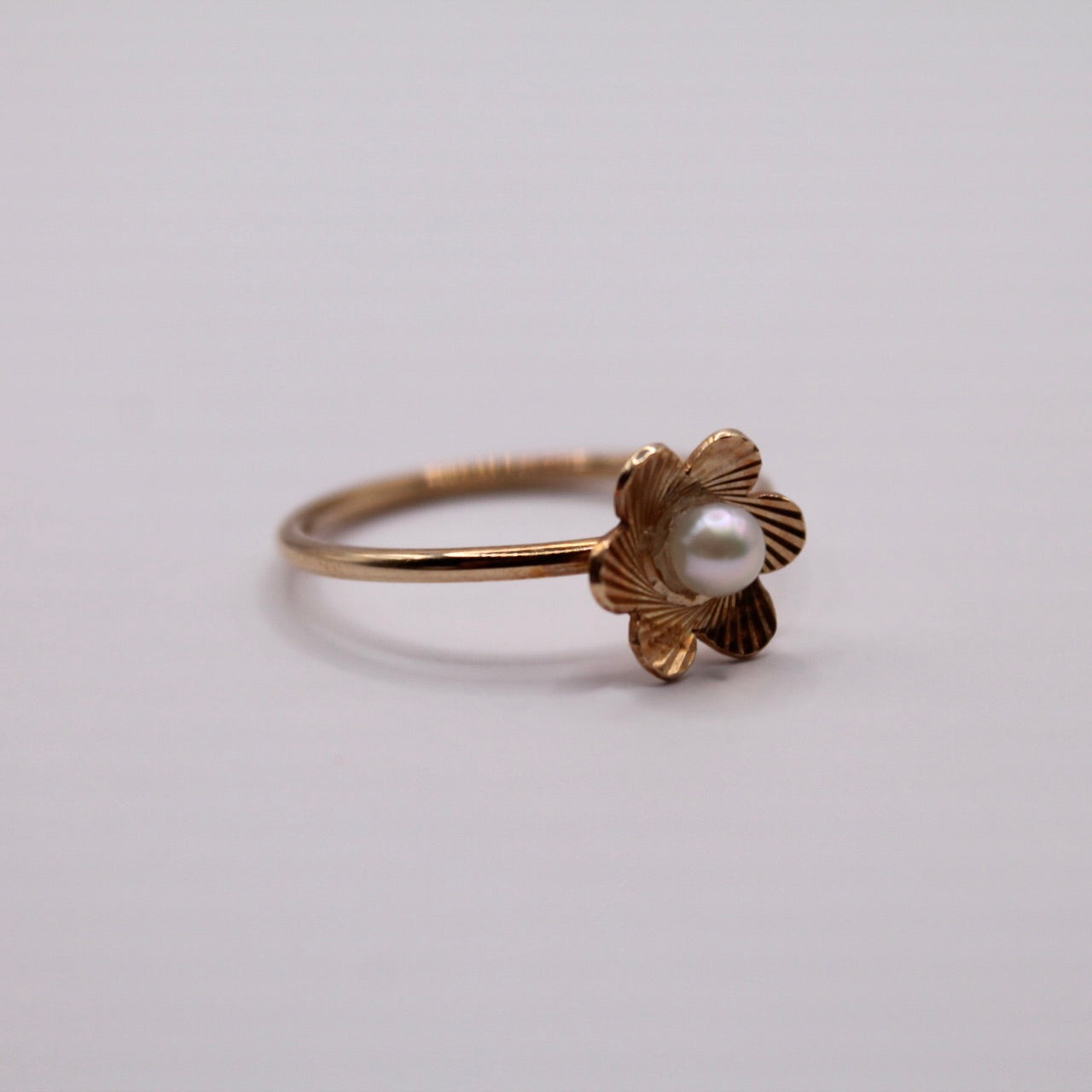 Pearl Flower Ring