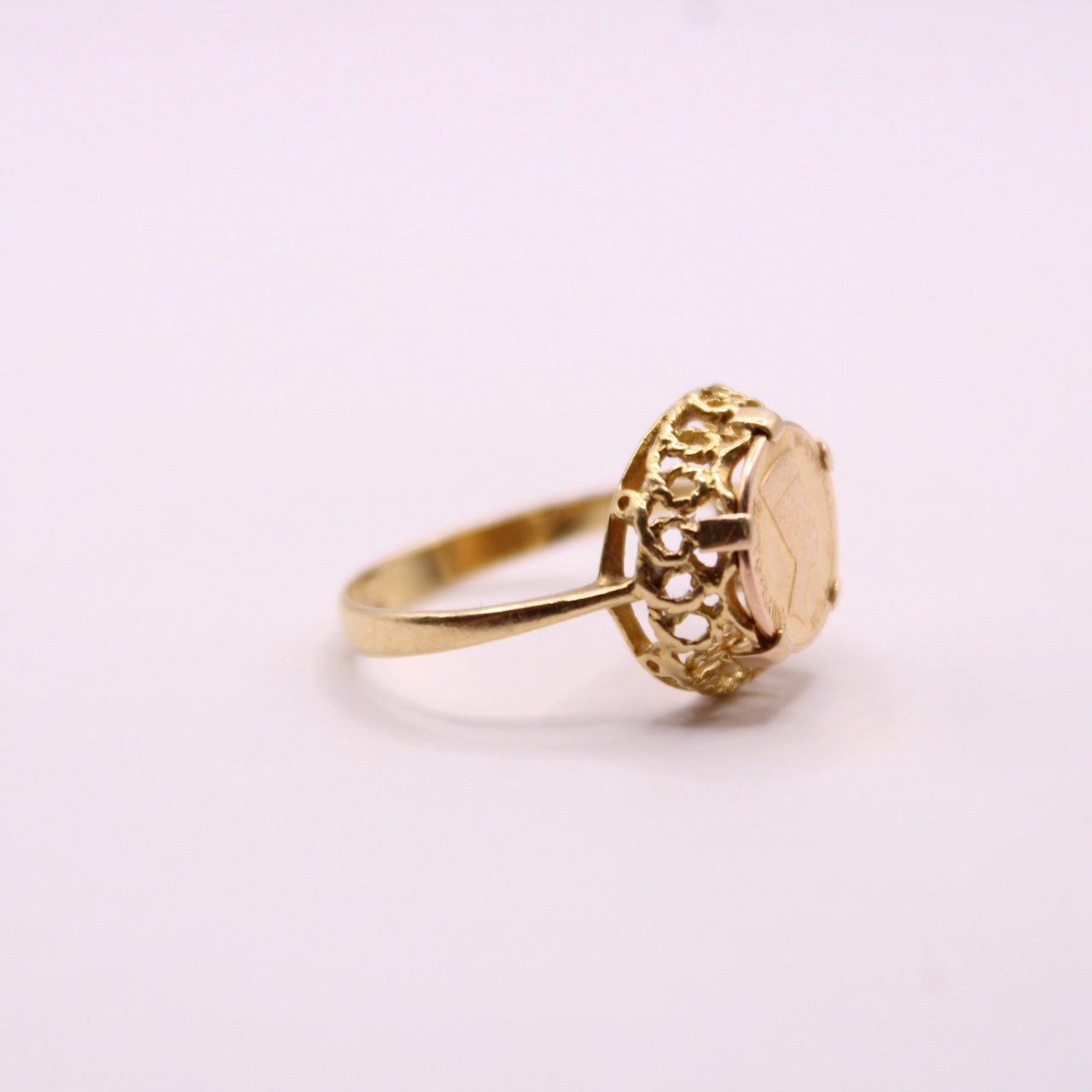 Nefertiti Coin Ring
