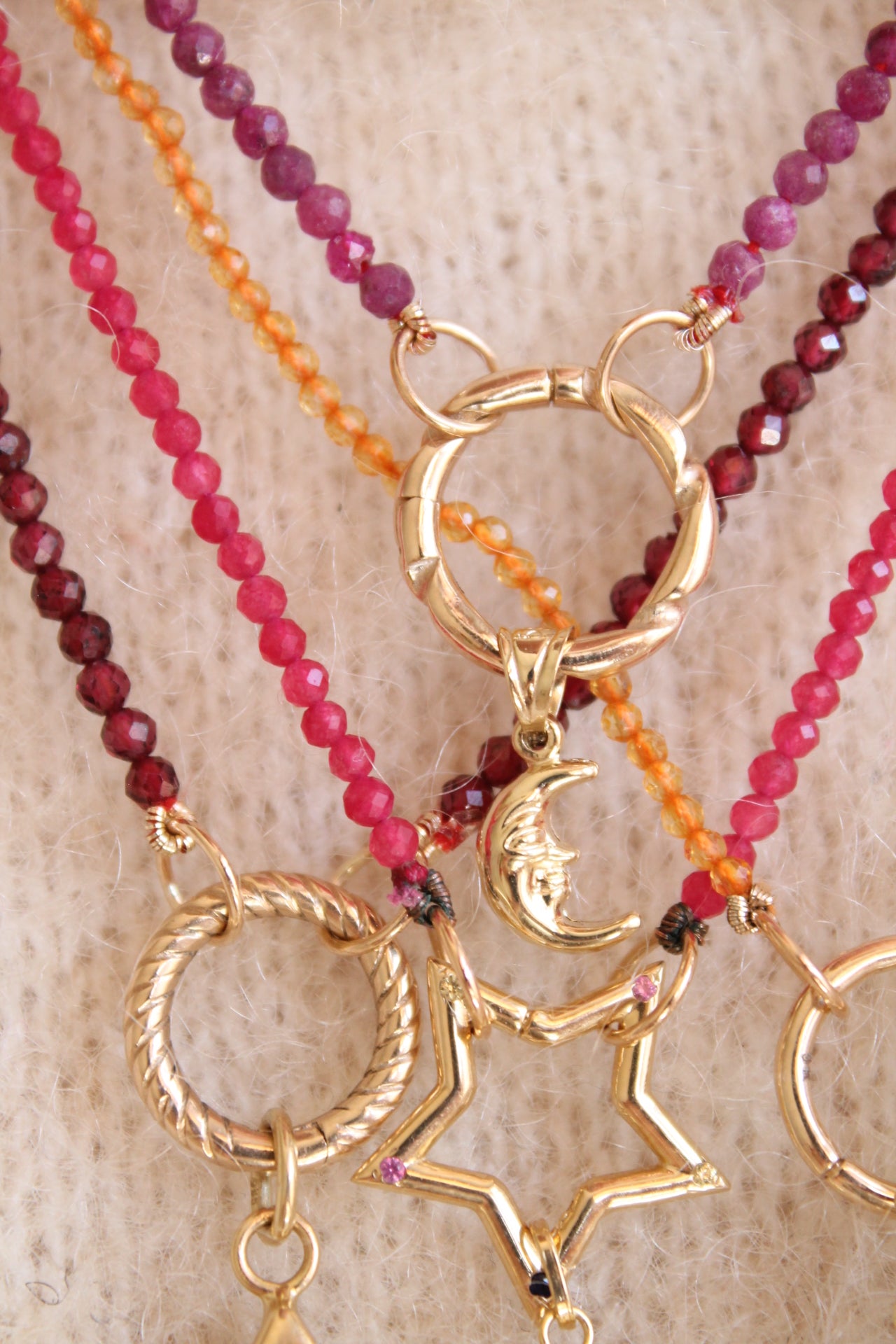 Happy Moon Charm