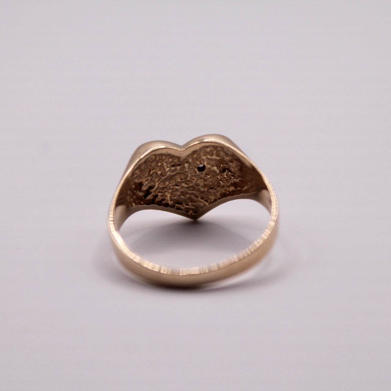 Diamond L.O.V.E. Signet Ring