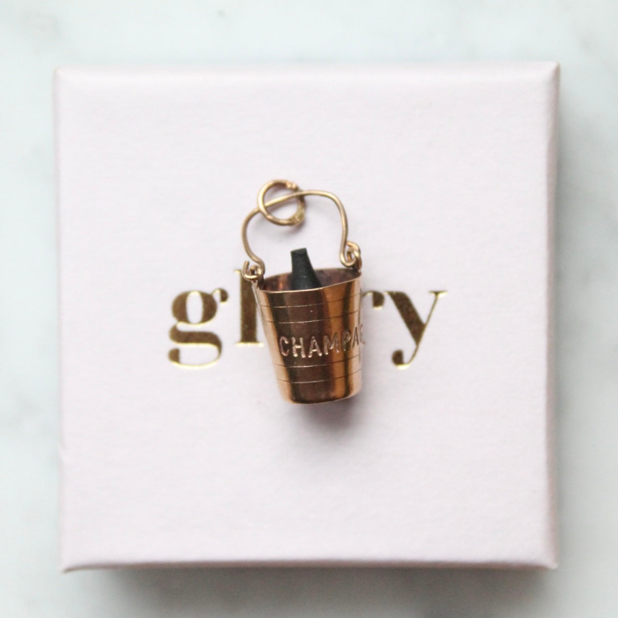 Champagne Bucket Charm