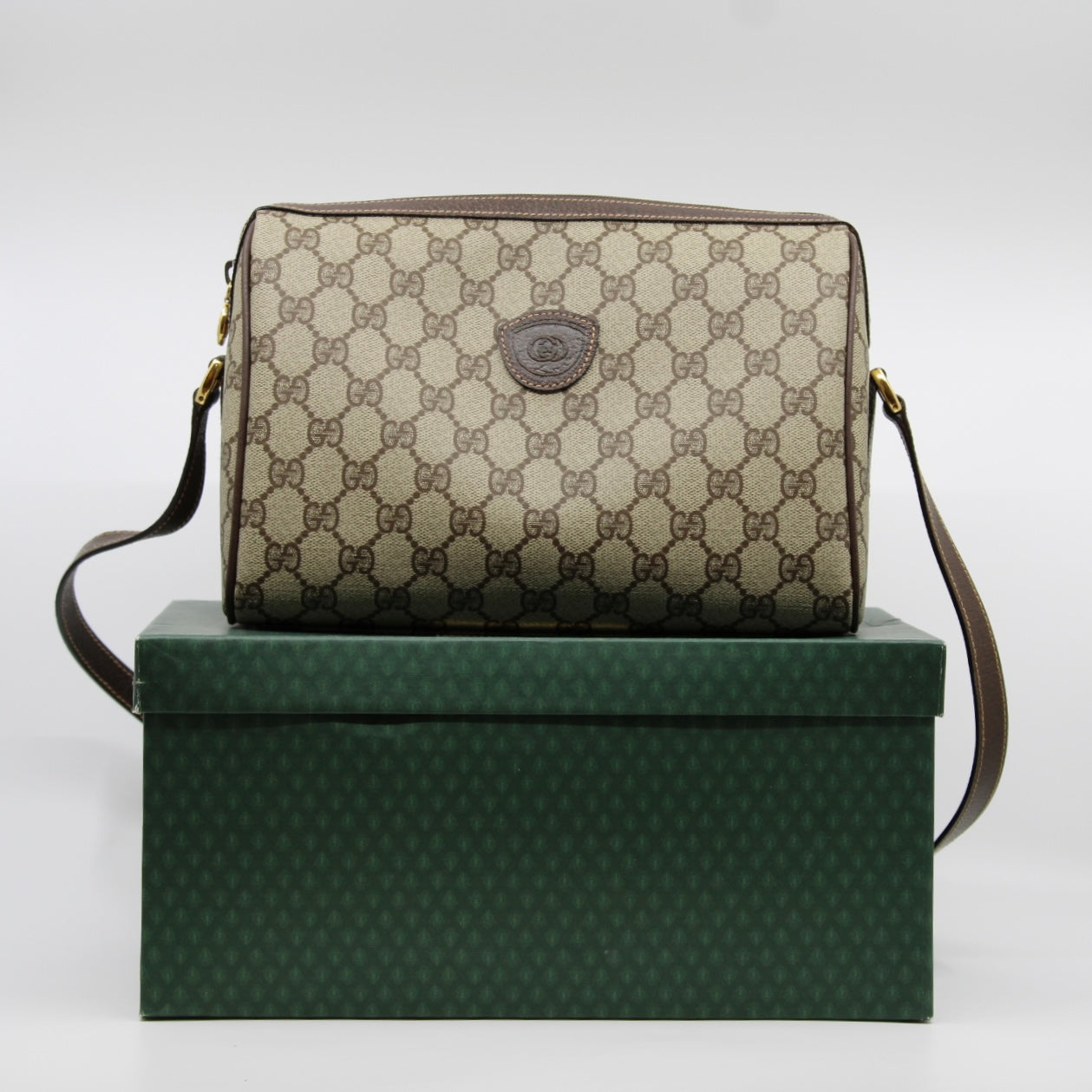 Gucci GG Supreme PVC Shoulder Bag