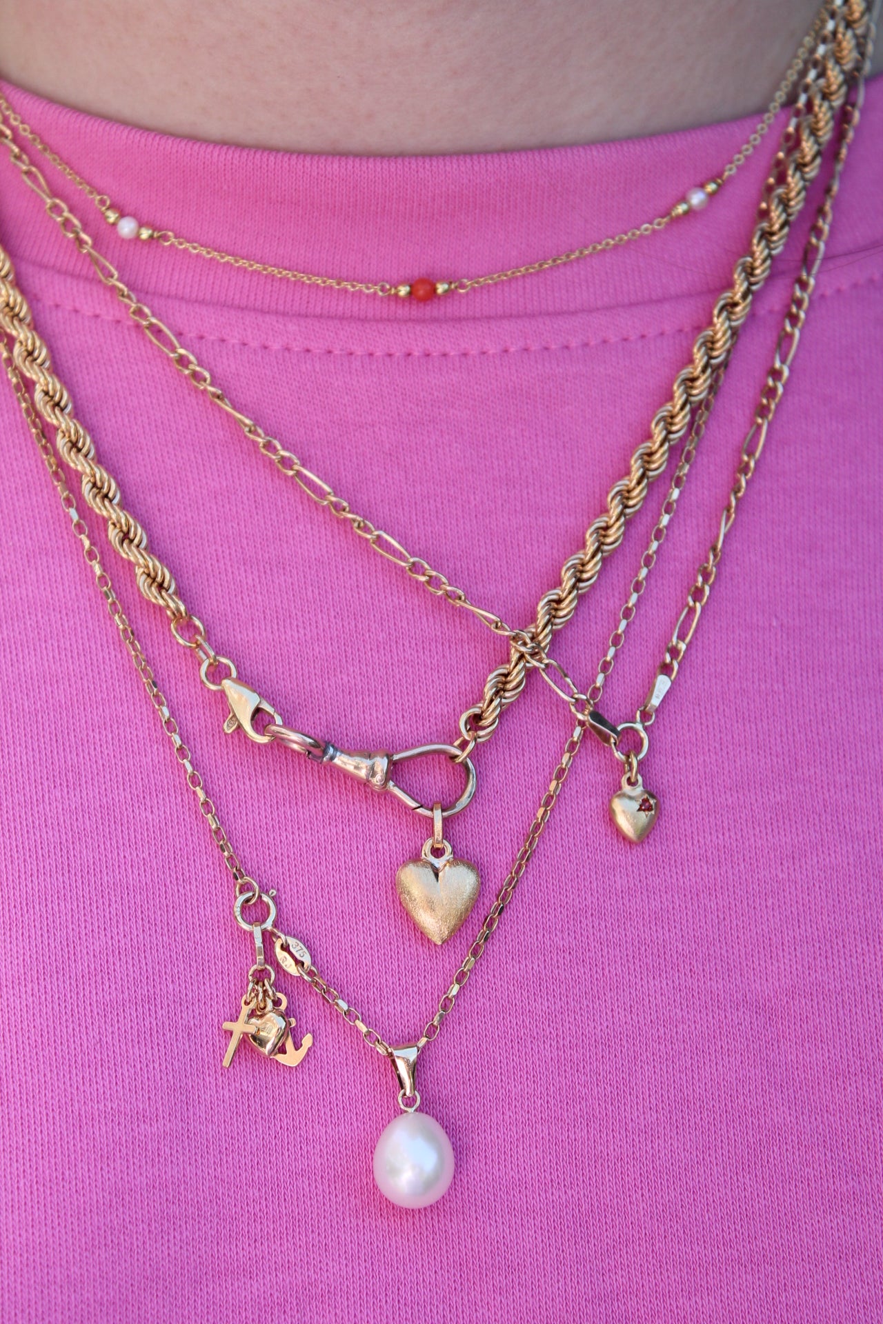 Matte Heart Charm