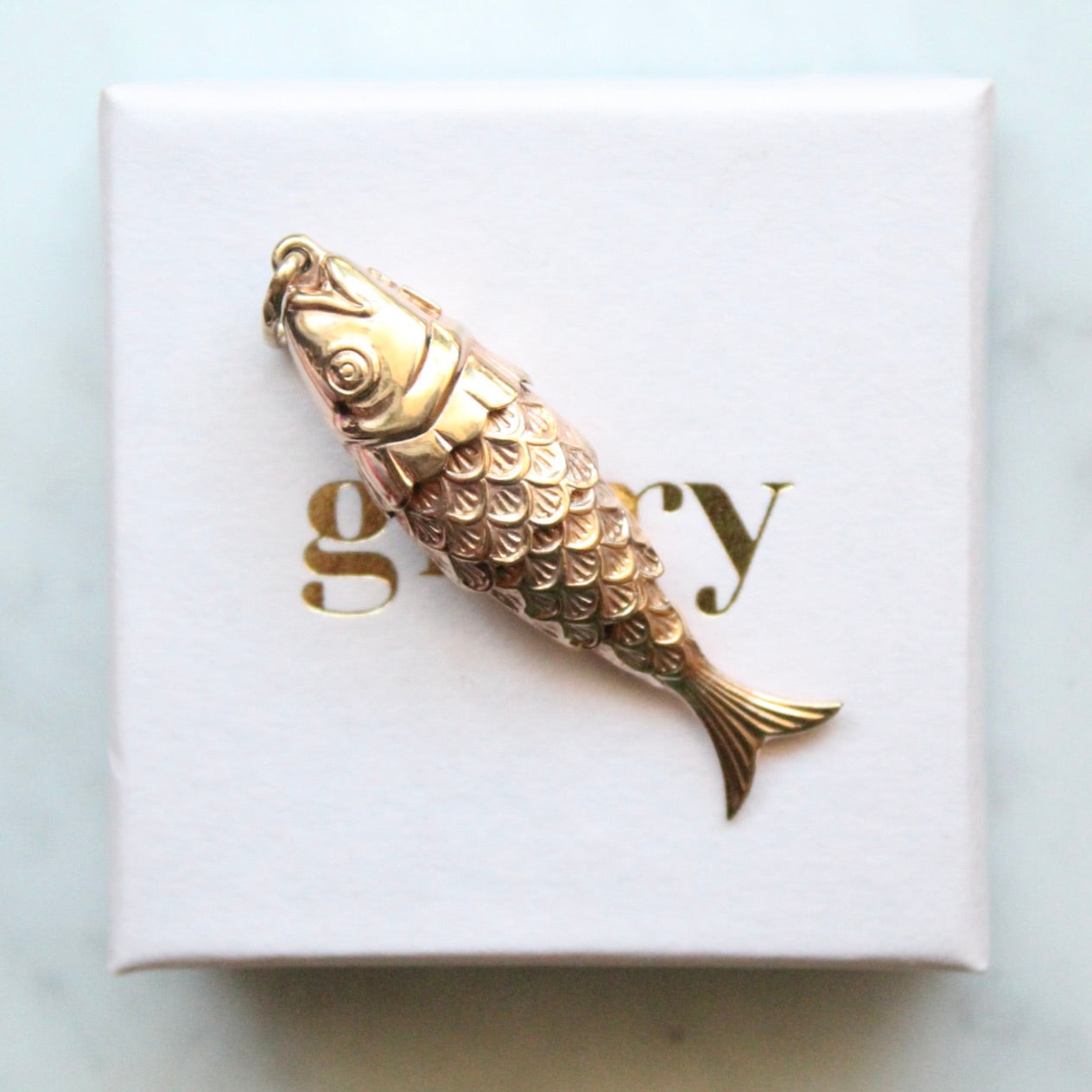Huge Moving Fish Charm