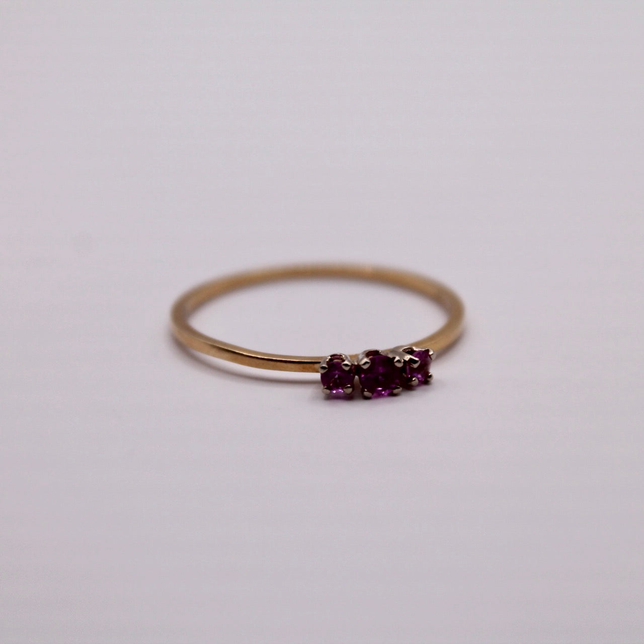 Ruby Trilogy Ring