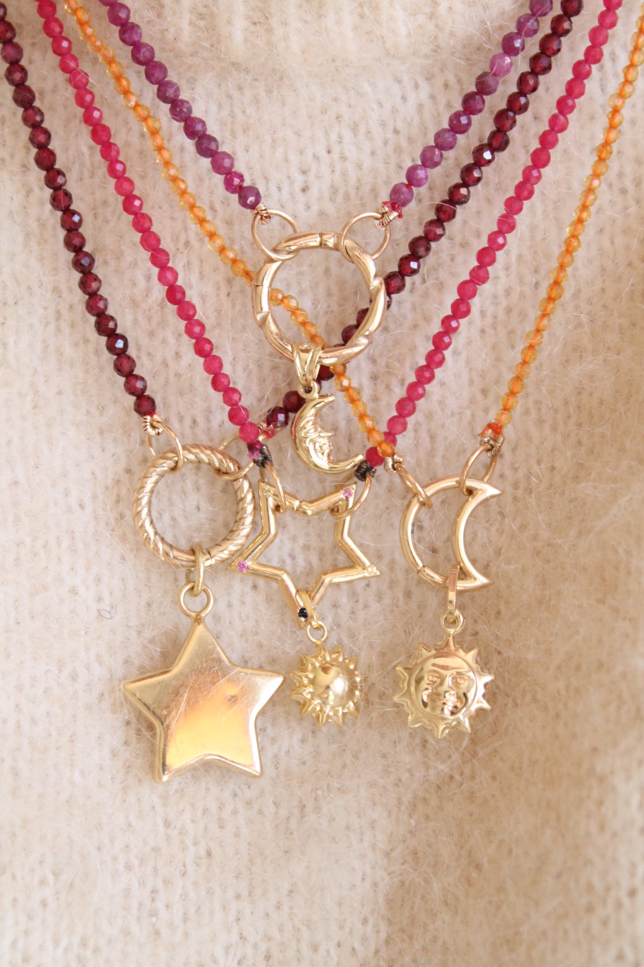 Happy Moon Charm