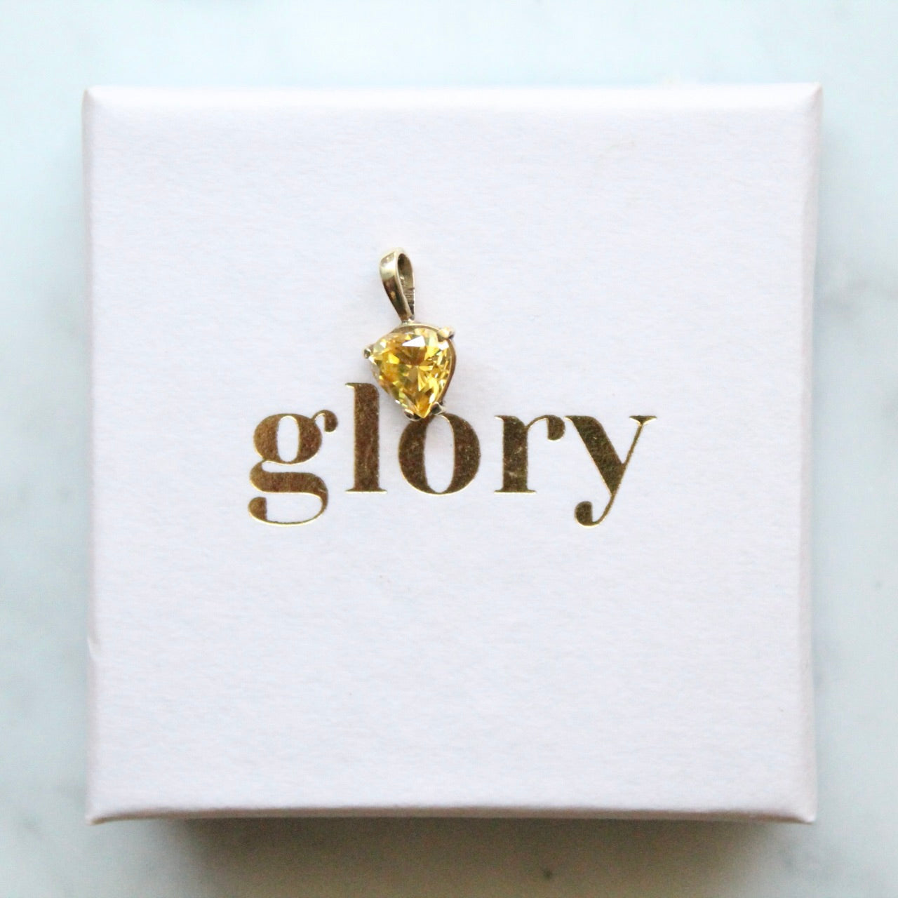 Citrine Charm