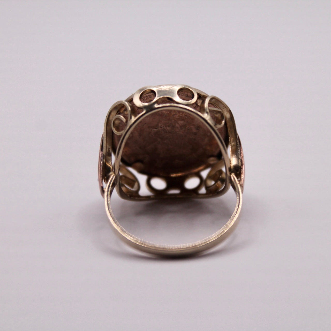 John F Kennedy Coin Ring
