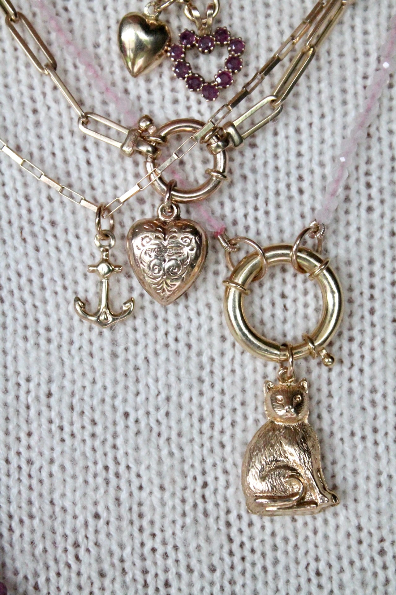Tiny Anchor Charm