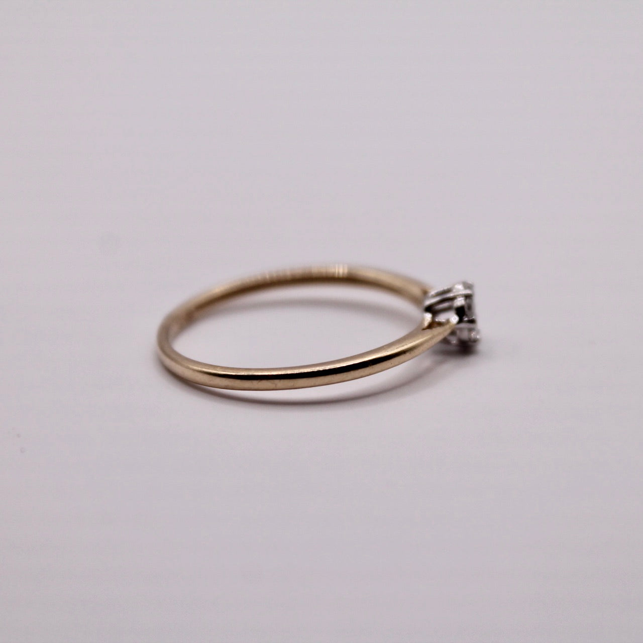 Diamond Flower Ring