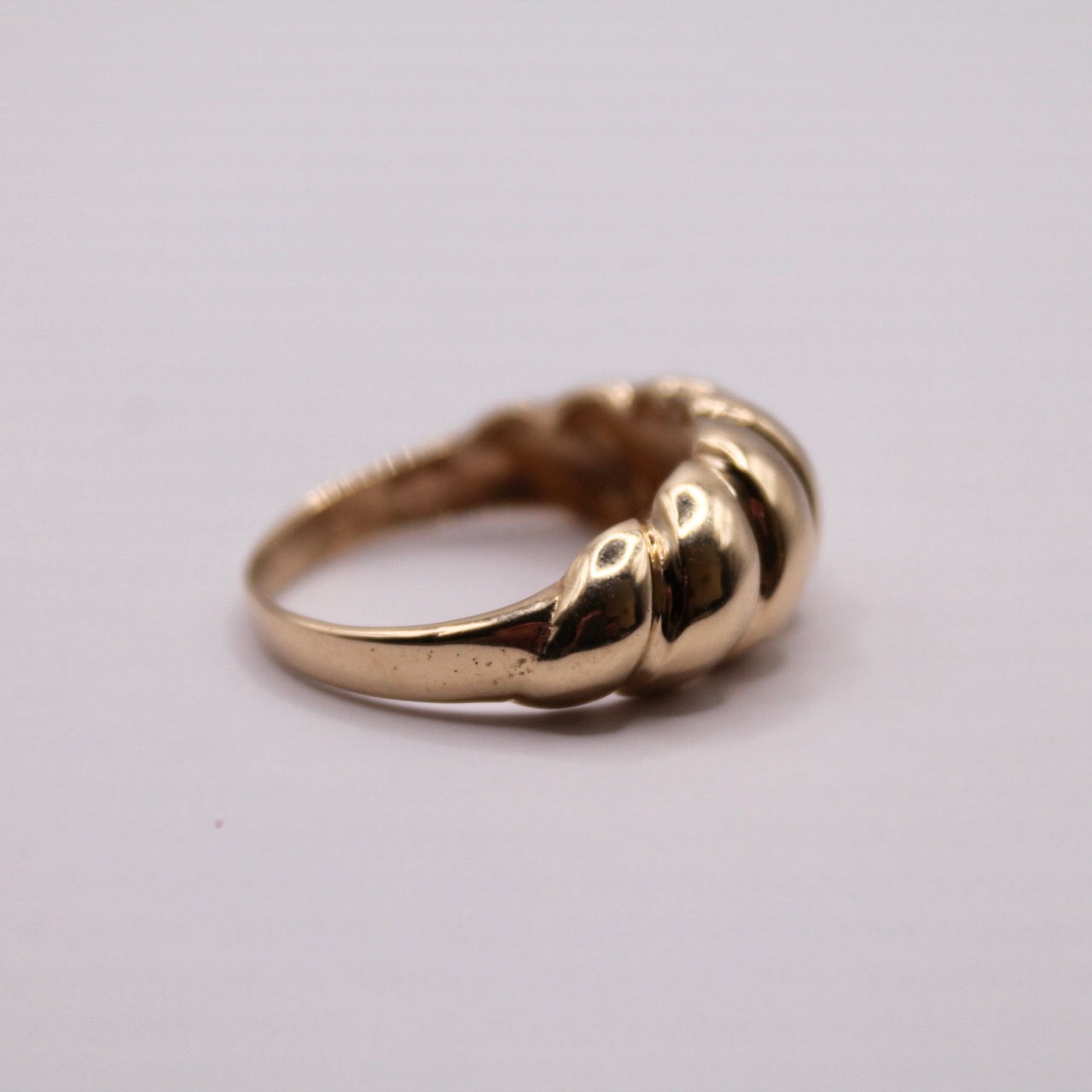Bold Croissant Dome Ring