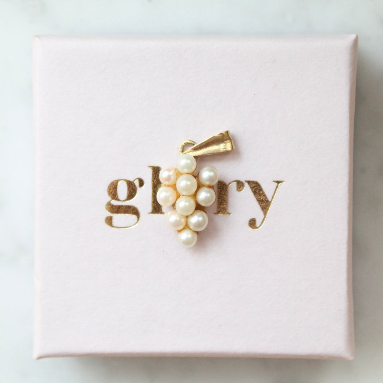Freshwater Pearl Grape Pendant