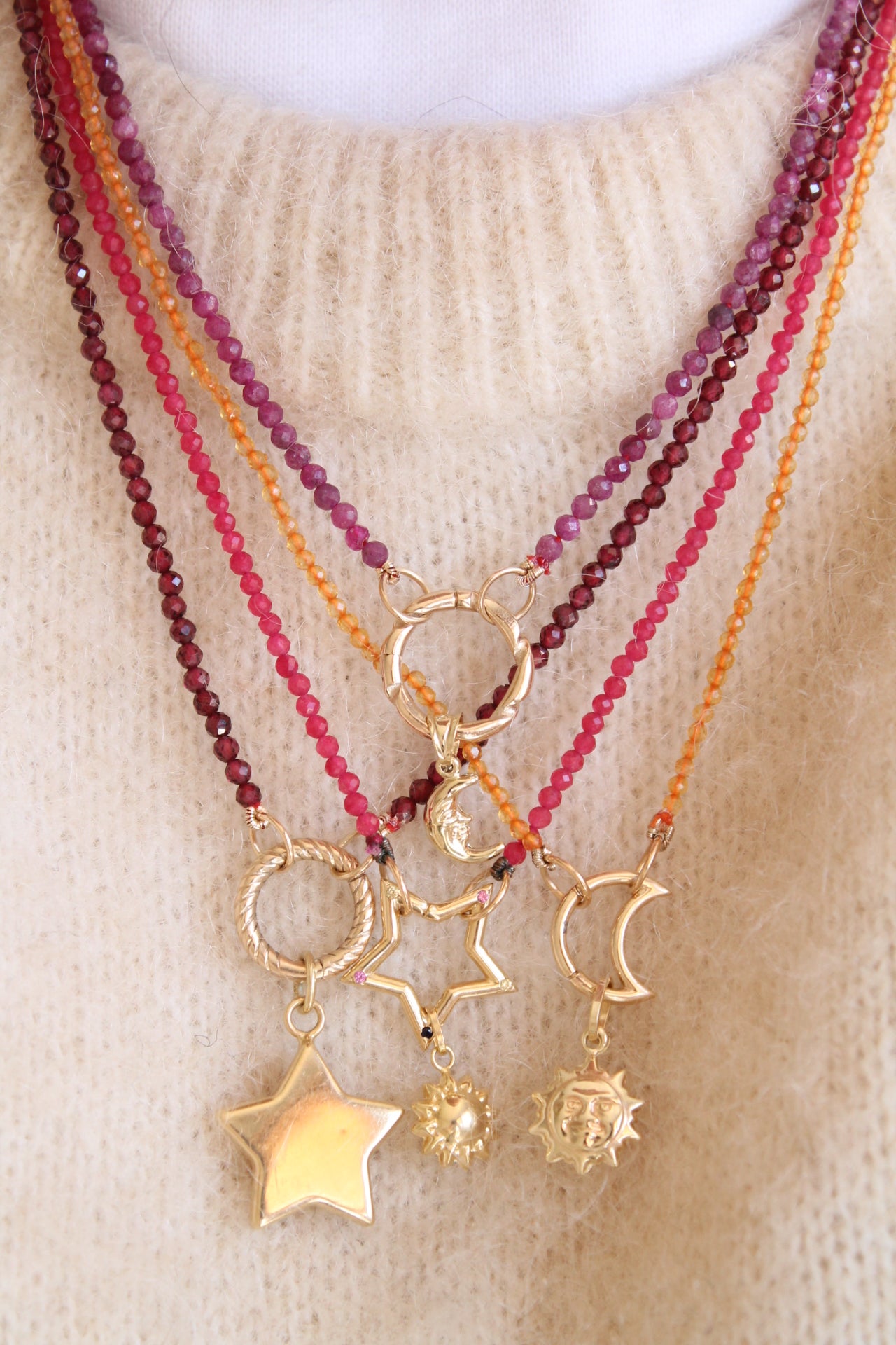 Happy Moon Charm