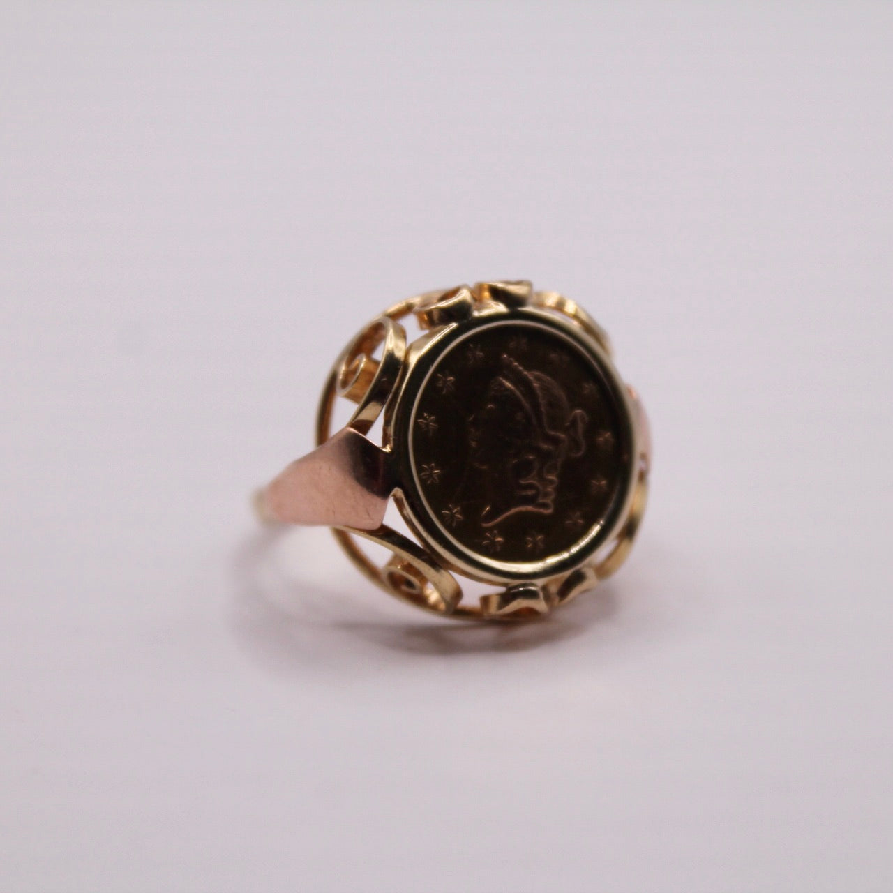 One Dollar Coin Ring