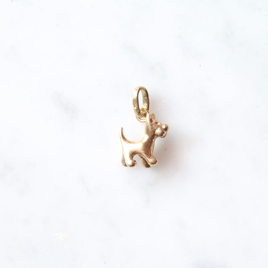 Solid Terrier Dog Charm