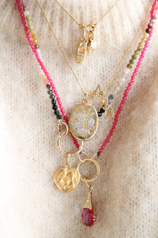 "Les Amoureux de Peynet" Heart Charm