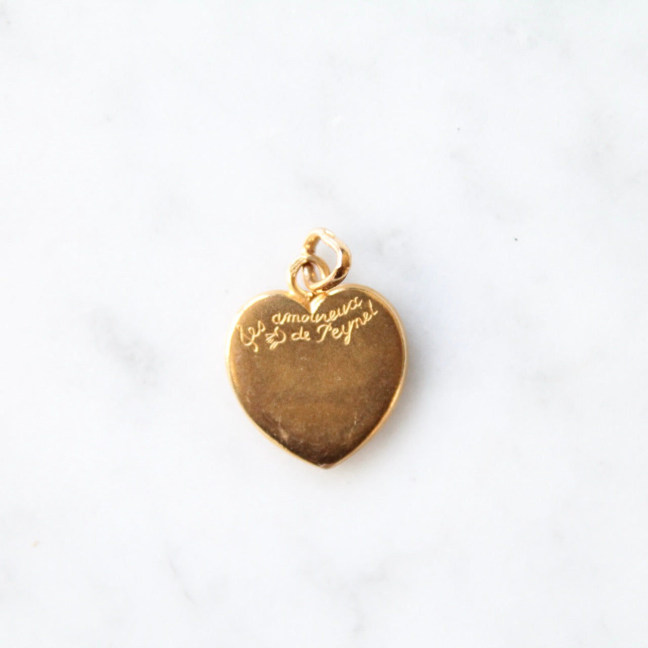 "Les Amoureux de Peynet" Heart Charm