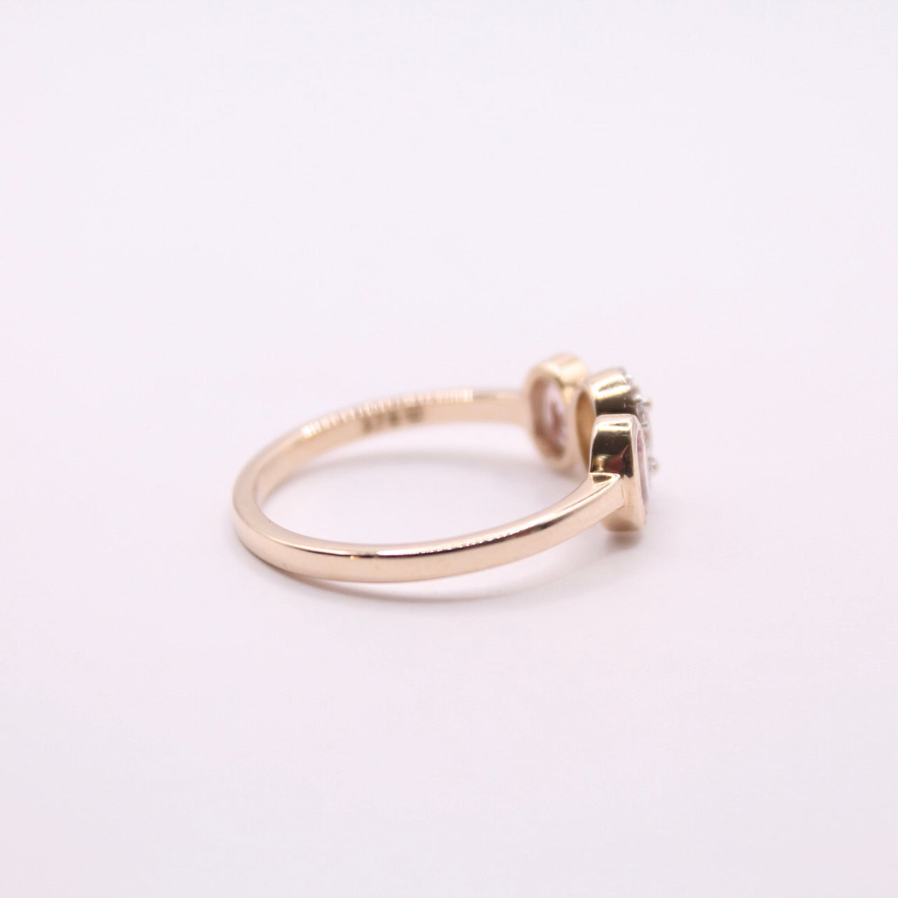 Multi Topaz Trilogy Ring