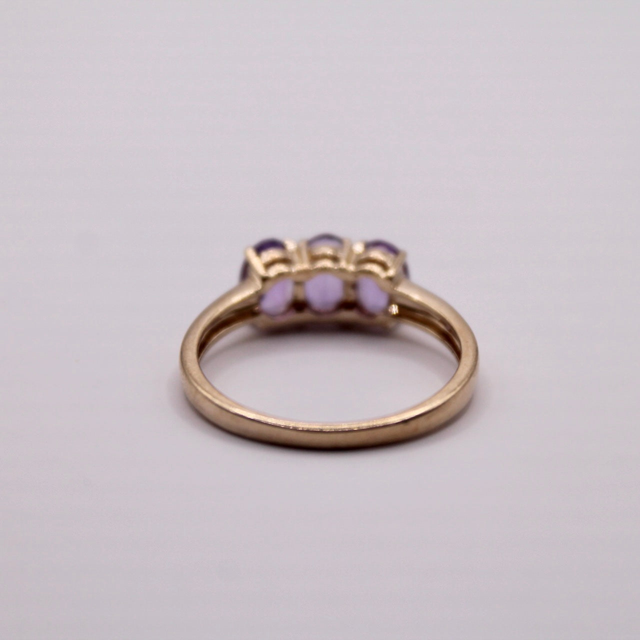 Amethyst Trilogy Ring