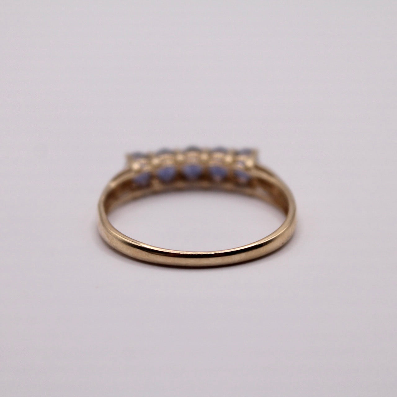 Iolite Five Stone Ring