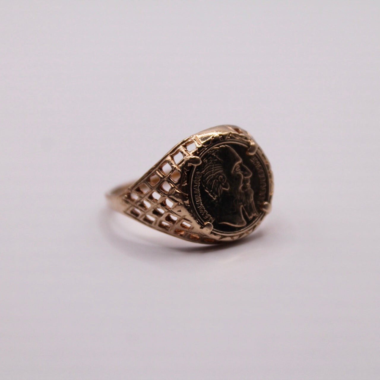 Peso Coin Ring