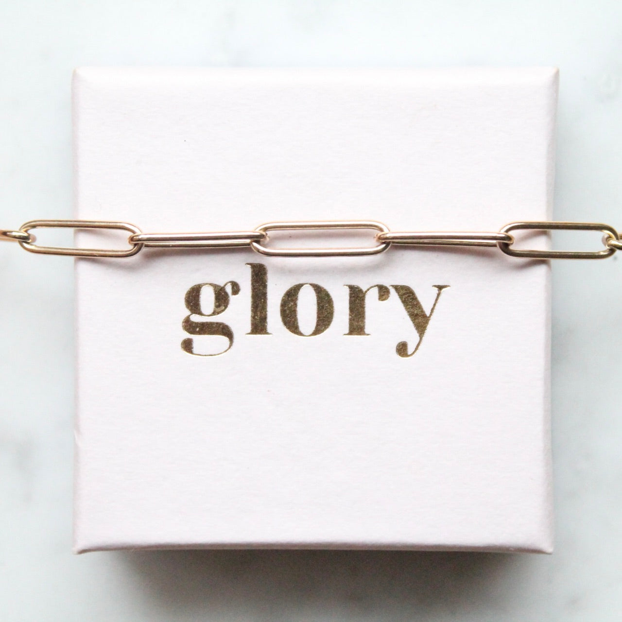Bold Connector Lock Paperclip Necklace