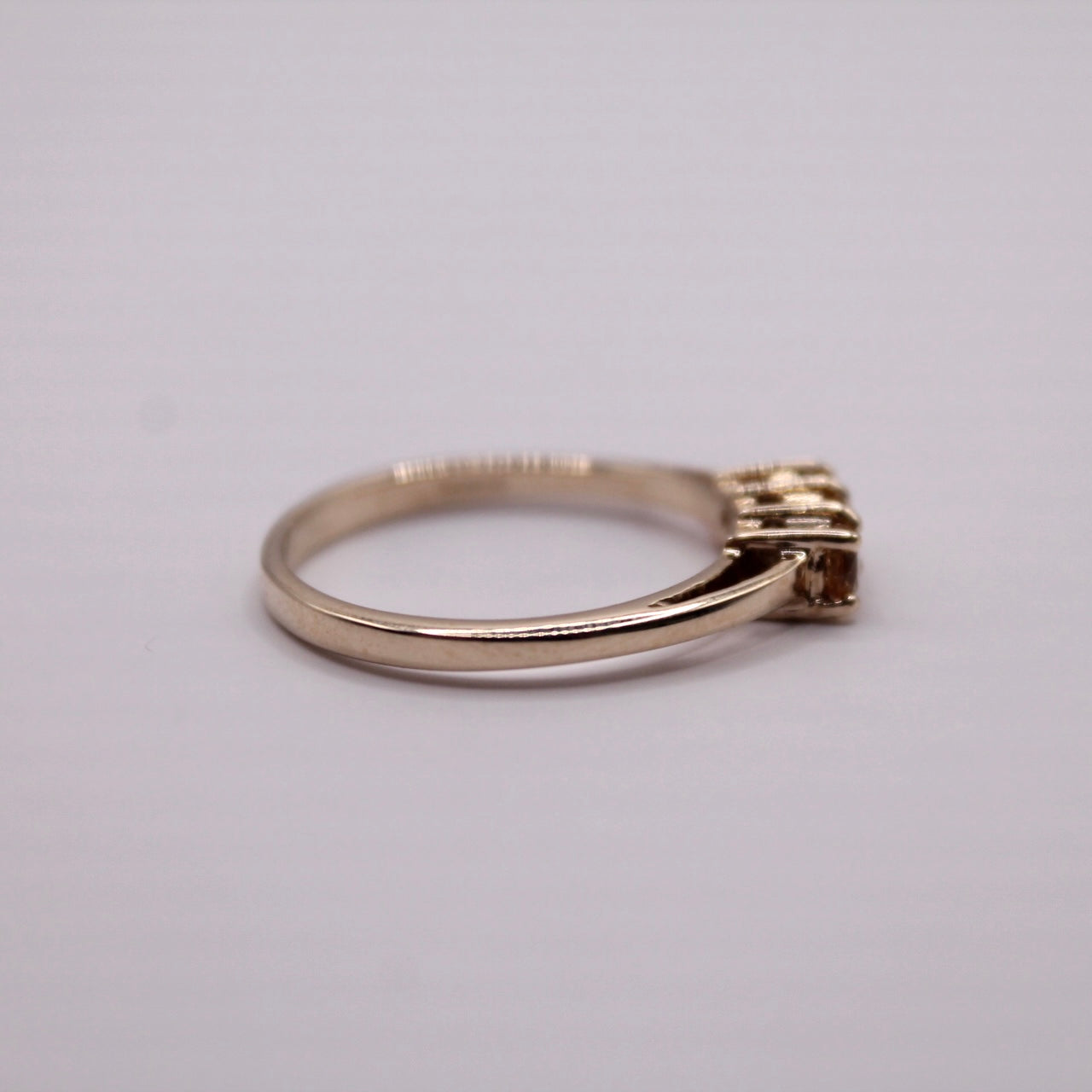 Citrine Trilogy Ring