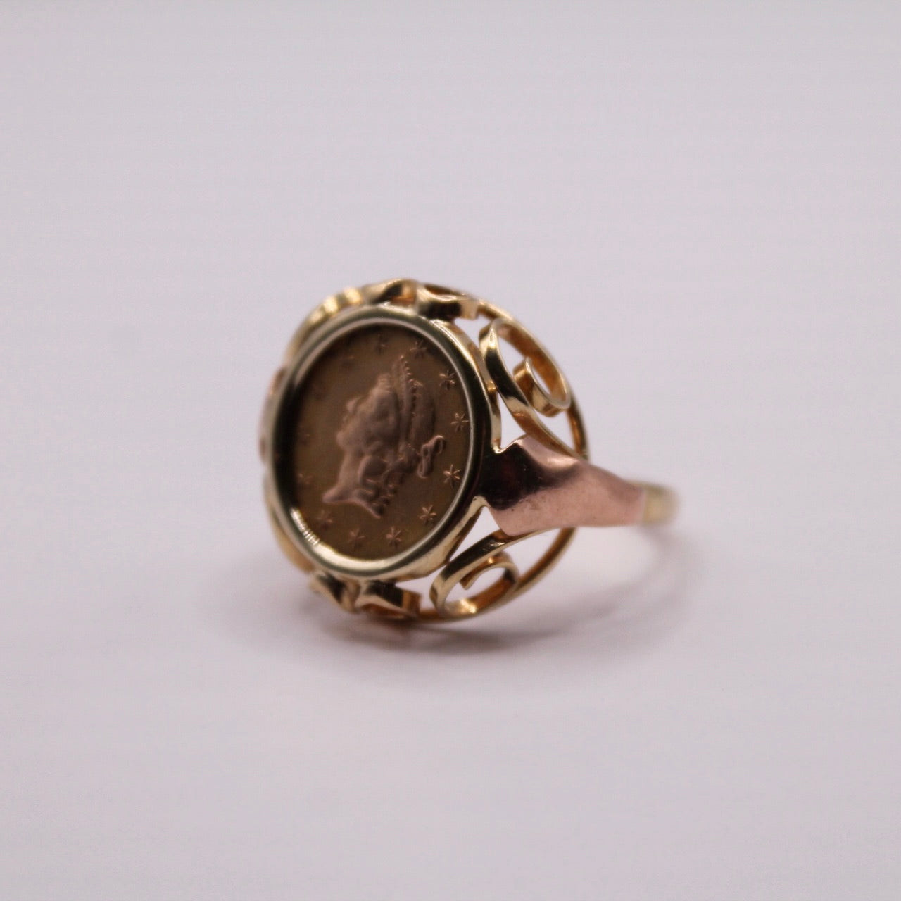 One Dollar Coin Ring