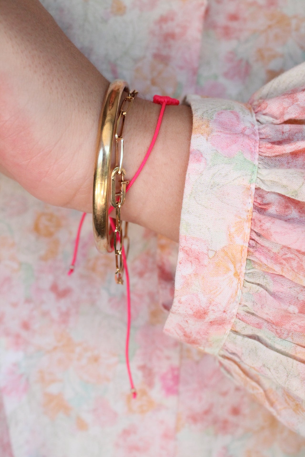 Delicate Paperclip Bracelet