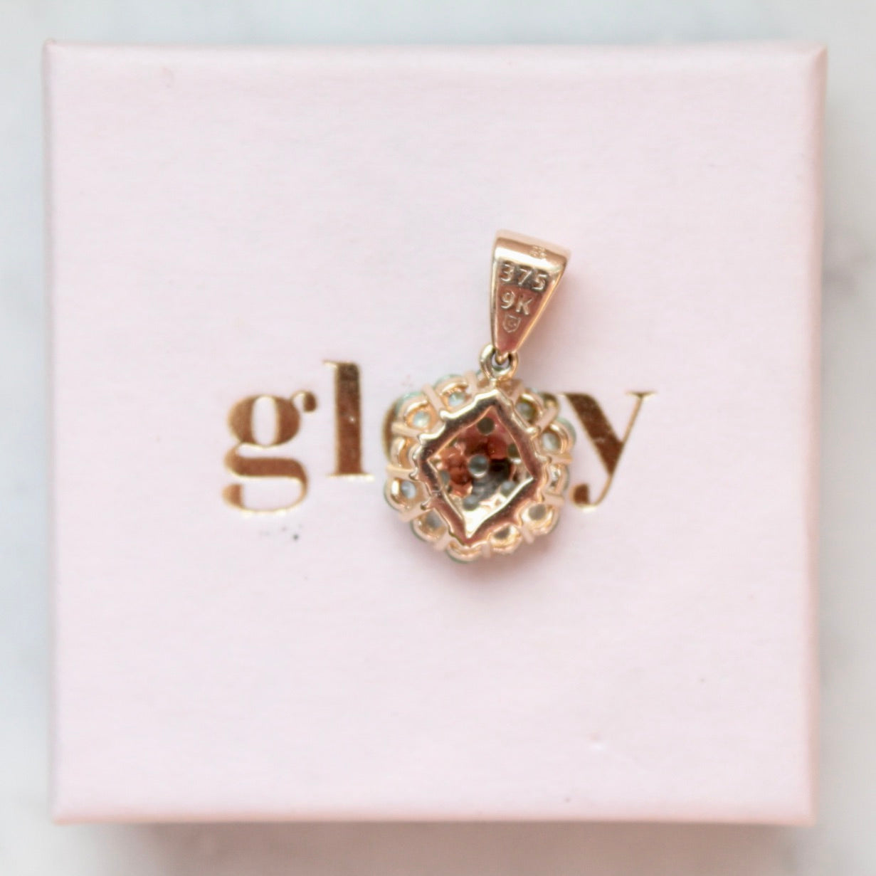 Beryl Flower Pendant