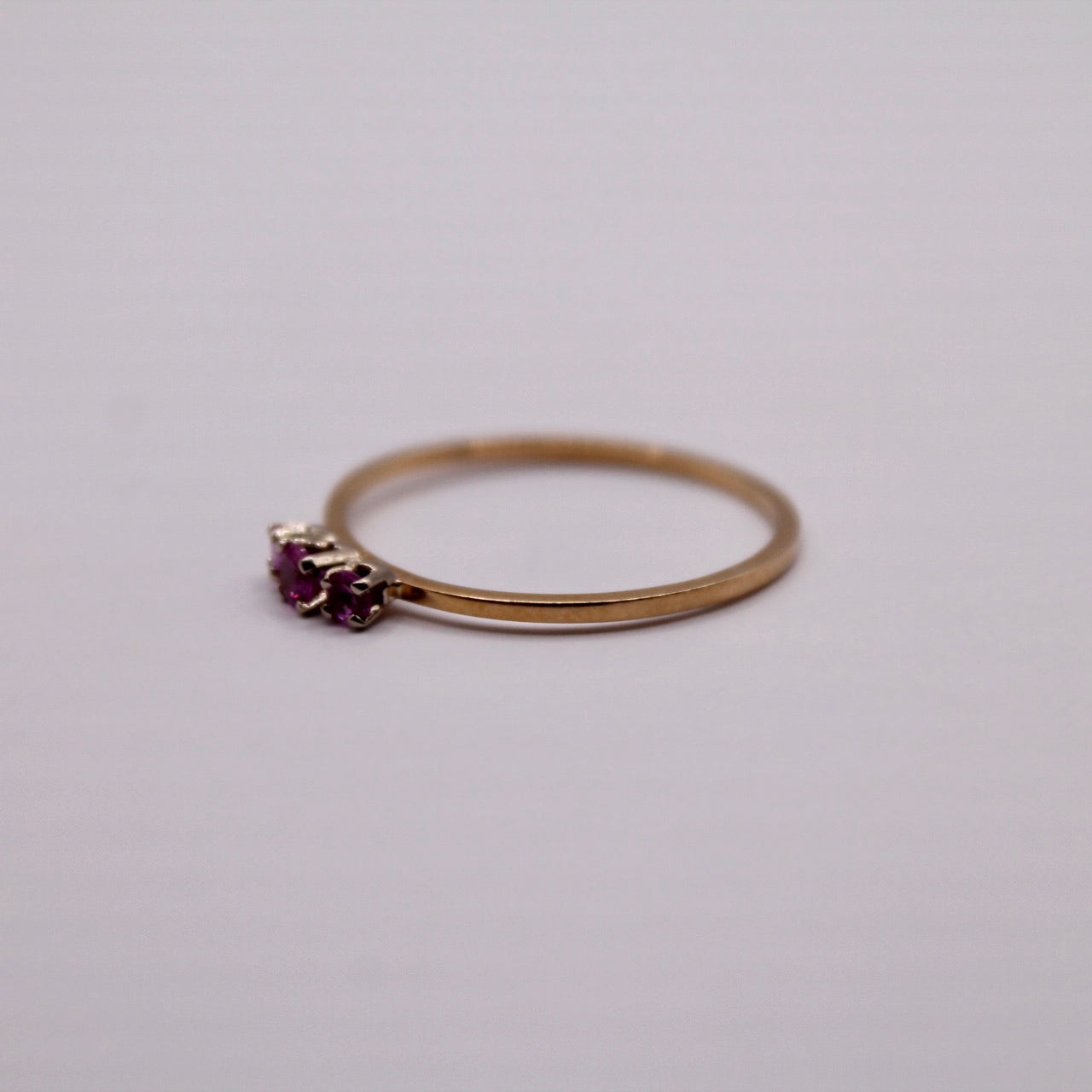 Ruby Trilogy Ring