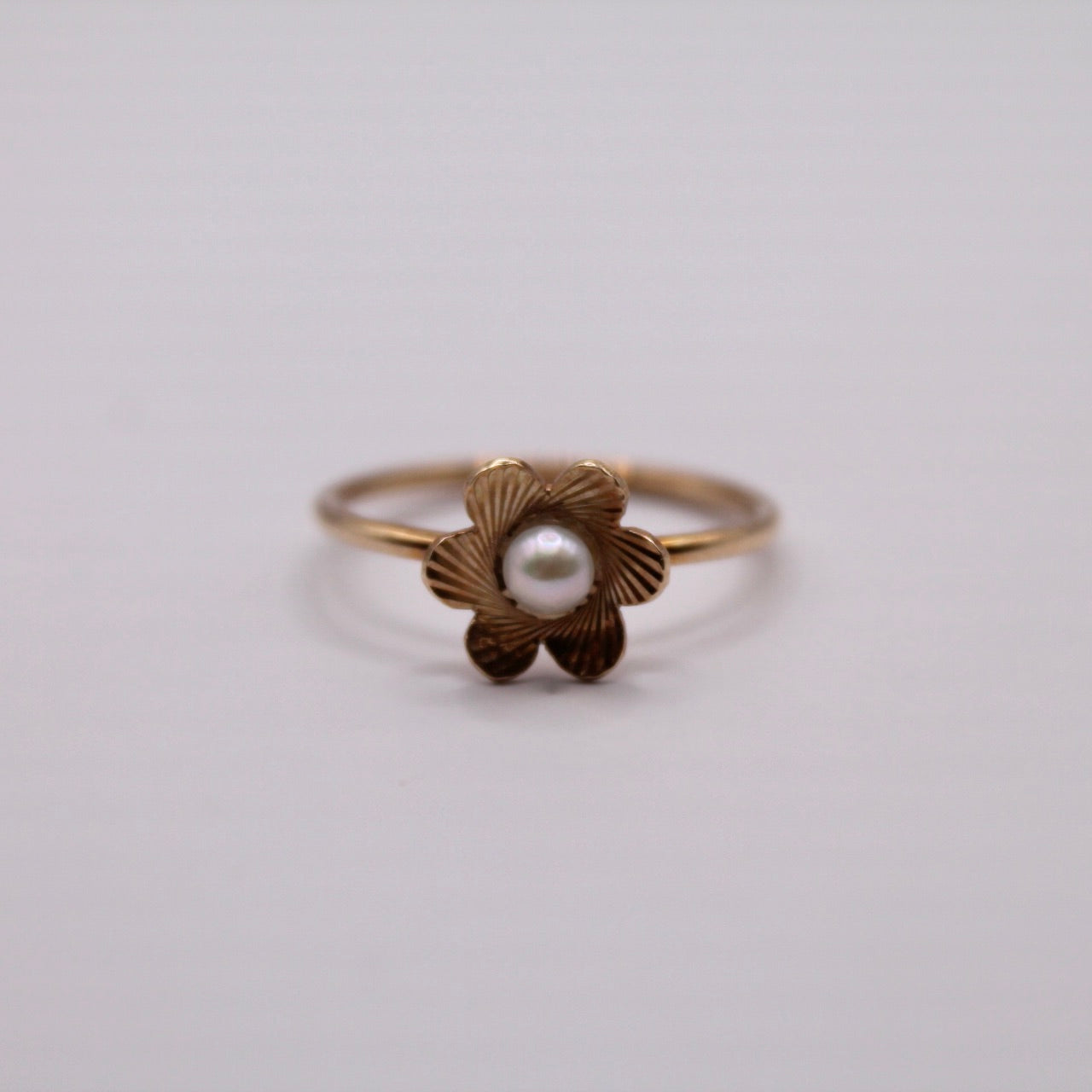 Pearl Flower Ring